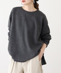 OMNES | ニットリブAライン長袖プルオーバー(ニット/セーター)