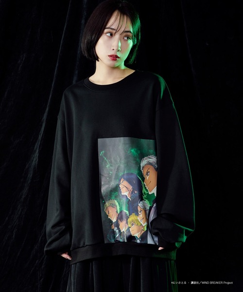 Ellno Loset（エルノロゼット）の「【WIND BREAKERコラボ】プリントバックロゴ刺繍スウェット（スウェット・メンズ・B/A・SMALL/MEDIUM/LARGE）」の21枚目の写真