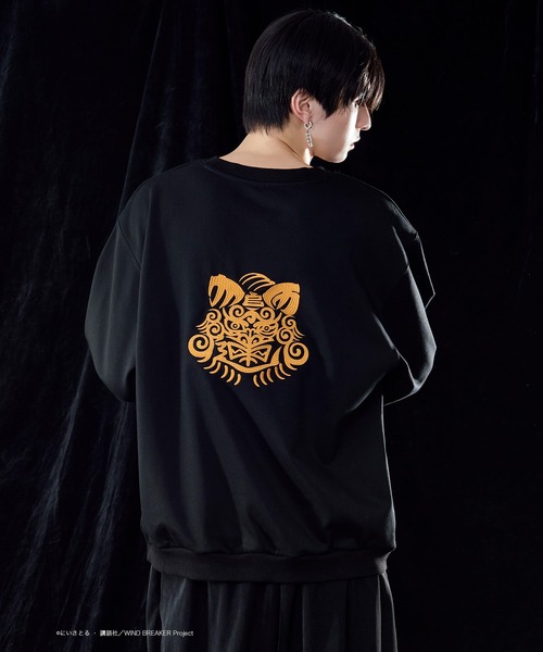 Ellno Loset（エルノロゼット）の「【WIND BREAKERコラボ】プリントバックロゴ刺繍スウェット（スウェット・メンズ・B/A・SMALL/MEDIUM/LARGE）」の14枚目の写真