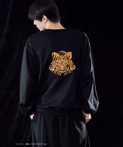 Ellno Loset（エルノロゼット）の「【WIND BREAKERコラボ】プリントバックロゴ刺繍スウェット（スウェット・メンズ・B/A・SMALL/MEDIUM/LARGE）」の15枚目の写真