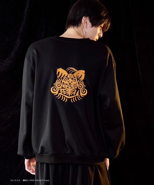 Ellno Loset（エルノロゼット）の「【WIND BREAKERコラボ】プリントバックロゴ刺繍スウェット（スウェット・メンズ・B/A・SMALL/MEDIUM/LARGE）」の13枚目の写真