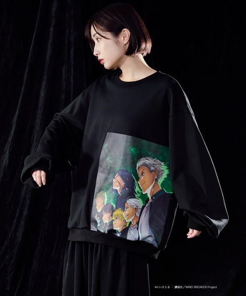 Ellno Loset（エルノロゼット）の「【WIND BREAKERコラボ】プリントバックロゴ刺繍スウェット（スウェット・メンズ・B/A・SMALL/MEDIUM/LARGE）」の20枚目の写真