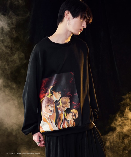 エルンスト・ルードヴィッヒ・キルヒナー、海外版超希少レゾネ、新品額付 セール】【WIND BREAKERコラボ】プリントバックロゴ刺繍スウェット