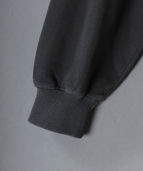 Mark Gonzales（マーク・ゴンザレス）の「MARK GONZALES ARTWORK COLLECTION/マークゴンザレス 別注 グランジ ヴィンテージライク オーバーサイズ ダブルジップ 裏毛 フルジップパーカー フーディー パーカー スウェット レディース メンズ（パーカー・メンズ・チャコール/ホワイト/ブラック・M/L/XL）」の18枚目の写真