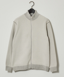 ABAHOUSE GRAY | ダブルフェイス カノコ ドライバーズニット(ニット/セーター)