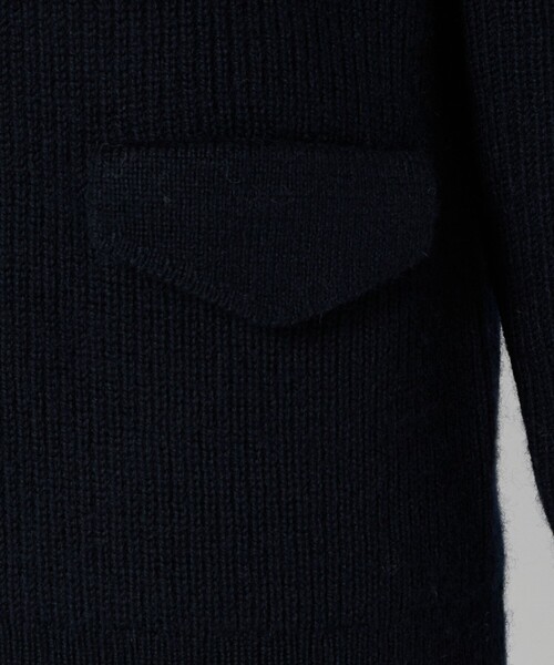 LOEFF(ロエフ)の「<LOEFF>スリットネック ニット プルオーバー(ニット/セーター・レディース・オフホワイト/ネイビー・FREE)」の16枚目の写真