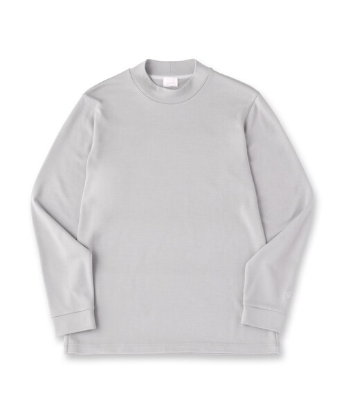 TAKEO KIKUCHI（タケオキクチ）の「ウール混 モックネック プルオーバー（Tシャツ/カットソー・メンズ・ブラック/グレー/ホワイト・03/02/04）」の21枚目の写真