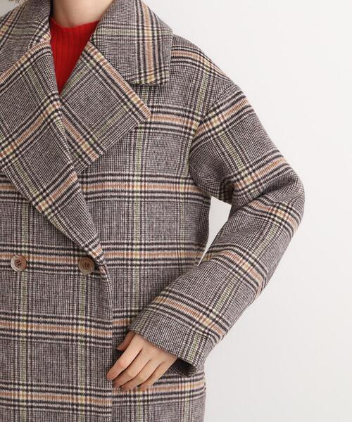 grove（グローブ）の「ふんわりまとう、オーバーサイズテーラーコート（チェスターコート・レディース・ブラック系1/ライトベージュ/グレー・02/03/01/04/05）」の15枚目の写真