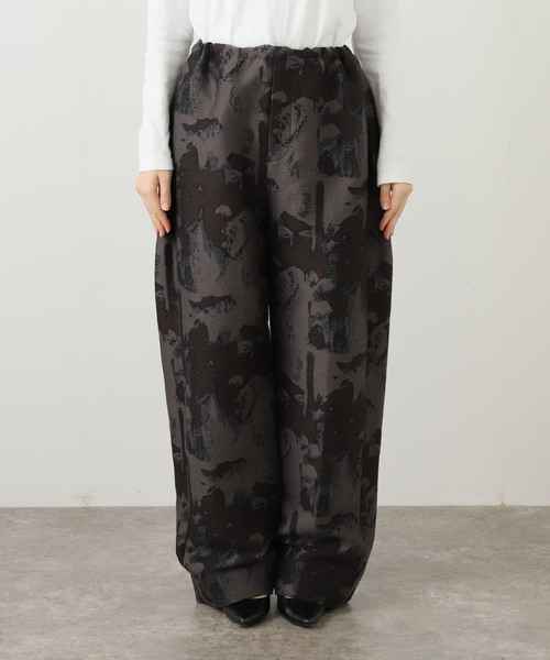 SEEALL（シーオール）の「SEEALL ESSENTIAL EASY PANTS SAU51/PT187：パンツ（その他パンツ・レディース・チャコールグレー・4）」の3枚目の写真