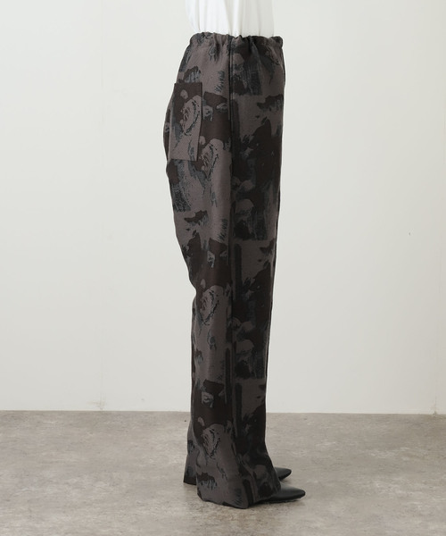 SEEALL（シーオール）の「SEEALL ESSENTIAL EASY PANTS SAU51/PT187：パンツ（その他パンツ・レディース・チャコールグレー・4）」の6枚目の写真