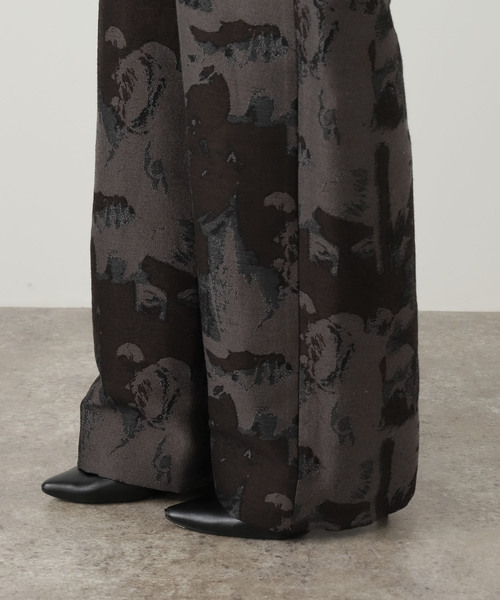 SEEALL（シーオール）の「SEEALL ESSENTIAL EASY PANTS SAU51/PT187：パンツ（その他パンツ・レディース・チャコールグレー・4）」の9枚目の写真