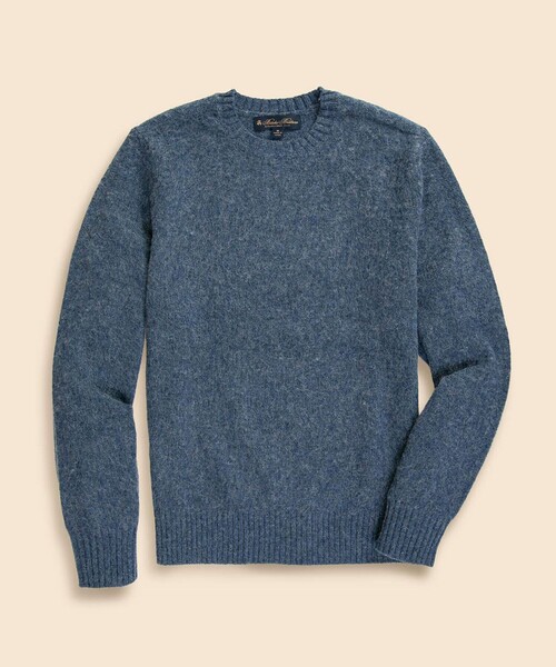 BROOKS BROTHERS(ブルックスブラザーズ)の「ブラッシュドウール クルーネックセーター(ニット/セーター・メンズ・レッド/ネイビー/グリーン・SMALL/MEDIUM/LARGE)」の1枚目の写真