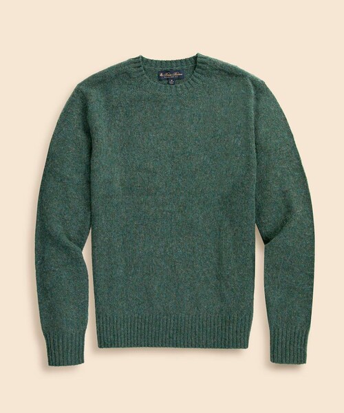 BROOKS BROTHERS(ブルックスブラザーズ)の「ブラッシュドウール クルーネックセーター(ニット/セーター・メンズ・レッド/ネイビー/グリーン・SMALL/MEDIUM/LARGE)」の2枚目の写真
