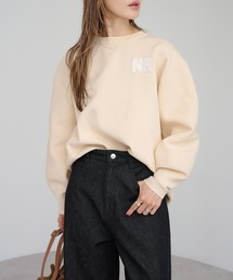 NRロゴバレルスリーブニット