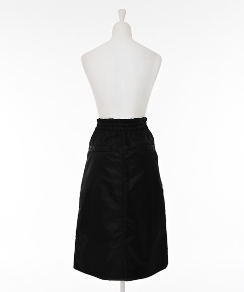 Narcissus（ナルシス）の「ナイロンミディアムスカート/ダブルジップ（スカート・レディース・カーキ/ブラック・FREE）」の6枚目の写真