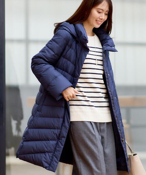   ネイビー ロングダウンジャケット 美品】ノースフェイス ロングダウンジャケット ダウンジャケット