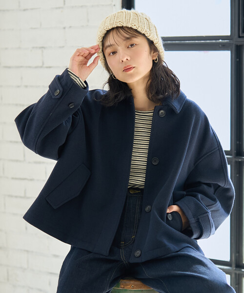 kousui様リクエスト ★TOMORROWLAND ショートブルゾン TOMORROWLAND （トゥモローランド）の「シルク ショートブルゾン