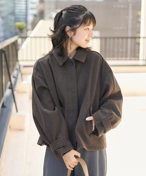 セール】限定展開 ウーリー ショートブルゾン（ブルゾン）｜FREAK'S