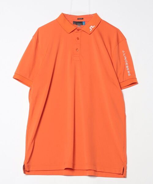 J.LINDEBERG オレンジ 長袖ポロシャツ 36-XS 新品未使用 【公式通販】