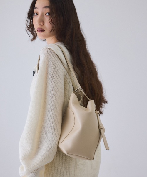 スプリットレザーワンショルダー2WAYミニバッグ（ショルダーバッグ