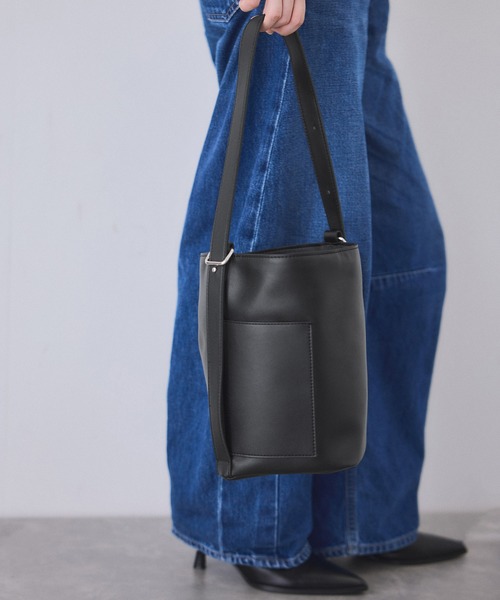 スプリットレザーワンショルダー2WAYミニバッグ（ショルダーバッグ