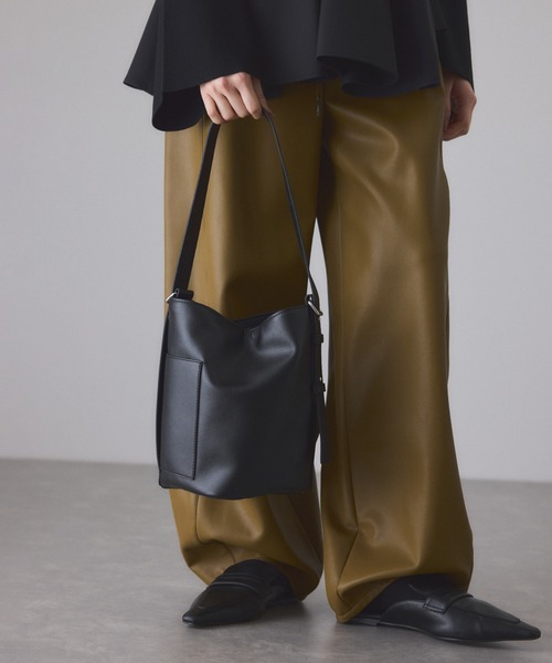 スプリットレザーワンショルダー2WAYミニバッグ（ショルダーバッグ