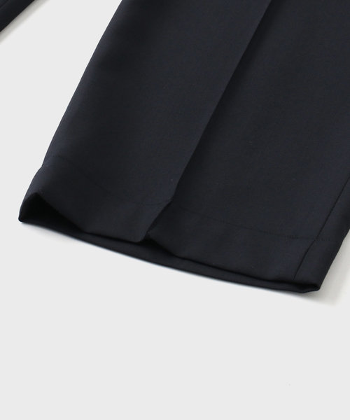 BARRY BRICKEN（バリーブリッケン）の「BARRY BRICKEN / バリーブリッケン SUPER100'S  PANTS（スラックス・メンズ・ネイビー・SMALL/MEDIUM/LARGE）」の4枚目の写真