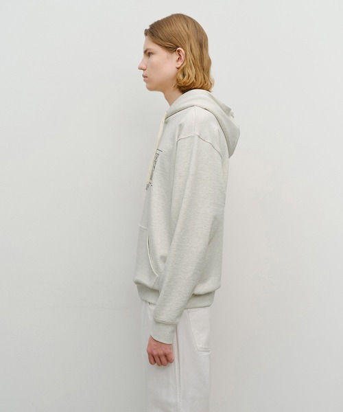 MARITHE + FRANCOIS GIRBAUD（マリテフランソワジルボー）の「CLASSIC LOGO HOODIE（パーカー・レディース・ライトグレー/オートミール/Black/ブルー系・SMALL/MEDIUM/LARGE/X-LARGE）」の7枚目の写真
