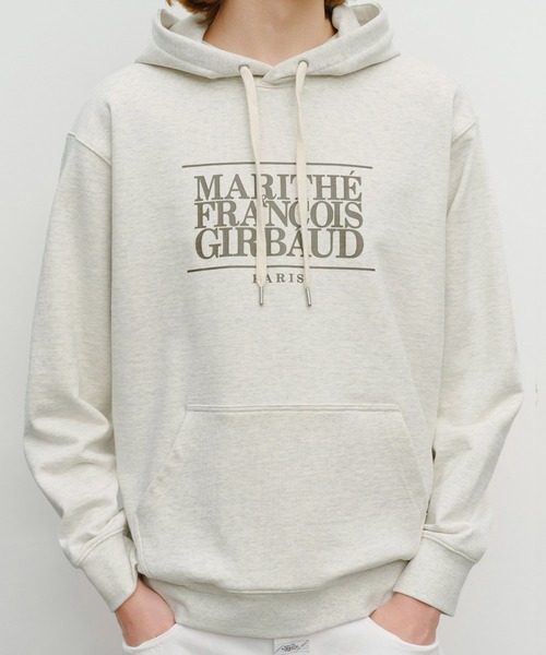 MARITHE + FRANCOIS GIRBAUD（マリテフランソワジルボー）の「CLASSIC LOGO HOODIE（パーカー・レディース・ライトグレー/オートミール/Black/ブルー系・SMALL/MEDIUM/LARGE/X-LARGE）」の9枚目の写真