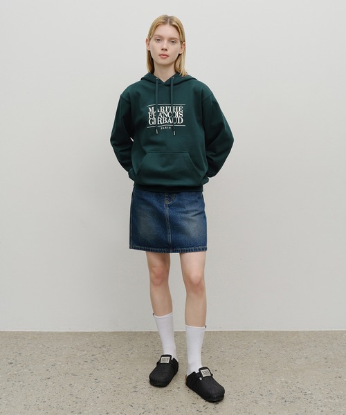 MARITHE + FRANCOIS GIRBAUD（マリテフランソワジルボー）の「CLASSIC LOGO HOODIE（パーカー・レディース・ライトグレー/オートミール/Black/ブルー系・SMALL/MEDIUM/LARGE/X-LARGE）」の22枚目の写真