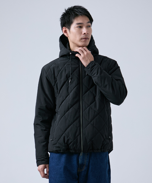 Eddie Bauer 別注 中綿 フードダウンジャケット（ダウンジャケット