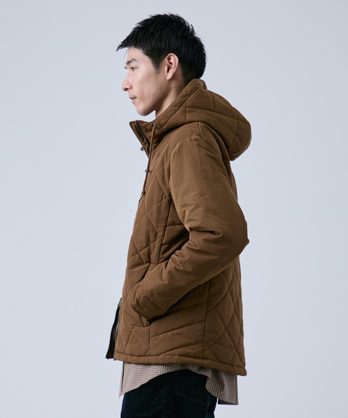 Eddie Bauer 別注 中綿 フードダウンジャケット（ダウンジャケット