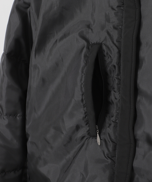 Eddie Bauer(エディーバウアー)の「Eddie Bauer 別注 中綿 フードダウンジャケット(ダウンジャケット/コート・メンズ・ブラック/ブラウン・MEDIUM/LARGE)」の4枚目の写真