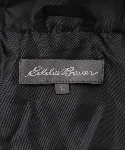 Eddie Bauer(エディーバウアー)の「Eddie Bauer 別注 中綿 フードダウンジャケット(ダウンジャケット/コート・メンズ・ブラック/ブラウン・MEDIUM/LARGE)」の7枚目の写真