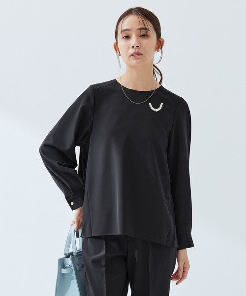 ドッキングプリーツブラウス ayane ブラック 楽天市場】ayane アヤン 新作 ドッキングTシャツ レディース 833607