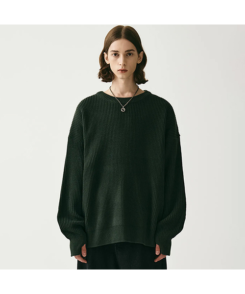 Jason Warmer Knitwear — свитер зеленый
