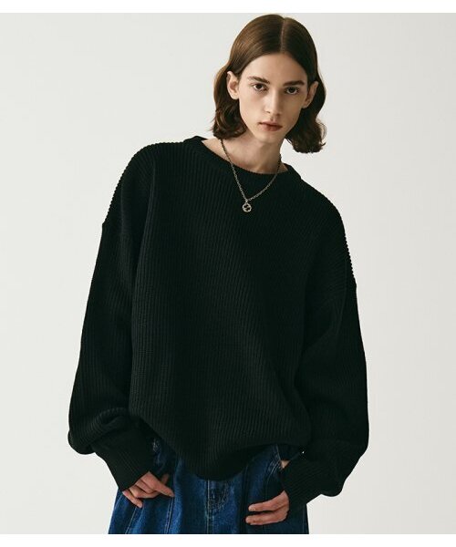AVANDRESS(アバンドレス )の「Jason Warmer Knitwear GREEN(ニット/セーター・メンズ・グリーン・FREE)」の2枚目の写真