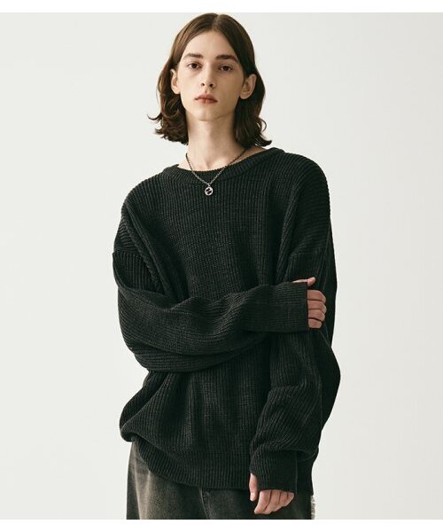 AVANDRESS(アバンドレス )の「Jason Warmer Knitwear GREEN(ニット/セーター・メンズ・グリーン・FREE)」の3枚目の写真