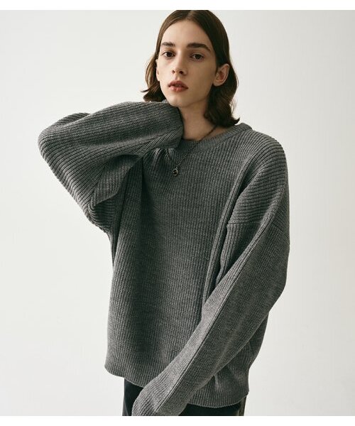 AVANDRESS(アバンドレス )の「Jason Warmer Knitwear GREEN(ニット/セーター・メンズ・グリーン・FREE)」の4枚目の写真