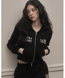 Pigment Hood Zip-up (charcoal)（パーカー）｜KHAKIPOINT（カーキ