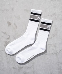 NUMBER (N)INE（ナンバーナイン）の「【NUMBER(N)INE/ナンバーナイン】ラインロゴソックス/2Pセット/靴下/2足セット（ソックス/靴下・メンズ）」