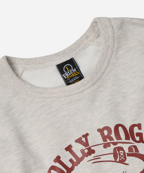 FRIZMWORKS（フリズムワークス）の「JOLLY ROGER MOBYDICK SWEATSHIRT _ OATMEAL（スウェット・メンズ・その他・SMALL/MEDIUM/LARGE）」の4枚目の写真