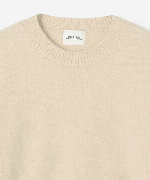 MORRIS & SONS | カシミヤ クルーネックニット WOMEN（ニット/セーター