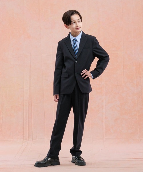 GLOBAL WORK(グローバルワーク)の「卒服/イージーケアシャツ/598132(シャツ/ブラウス・キッズ・オフホワイト/ブルー・150cm/160cm)」の15枚目の写真