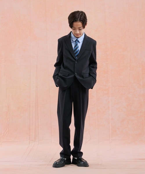 GLOBAL WORK(グローバルワーク)の「卒服/イージーケアシャツ/598132(シャツ/ブラウス・キッズ・オフホワイト/ブルー・150cm/160cm)」の16枚目の写真