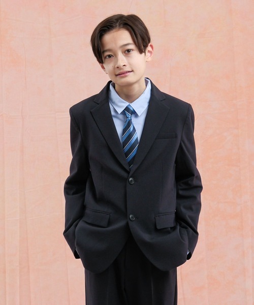 GLOBAL WORK(グローバルワーク)の「卒服/イージーケアシャツ/598132(シャツ/ブラウス・キッズ・オフホワイト/ブルー・150cm/160cm)」の18枚目の写真