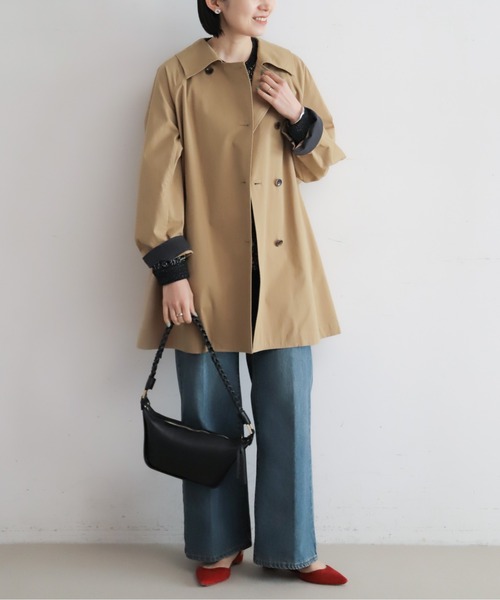 予約】ハイカウントツイル ダブルショートコート | NOMBRE IMPAIR