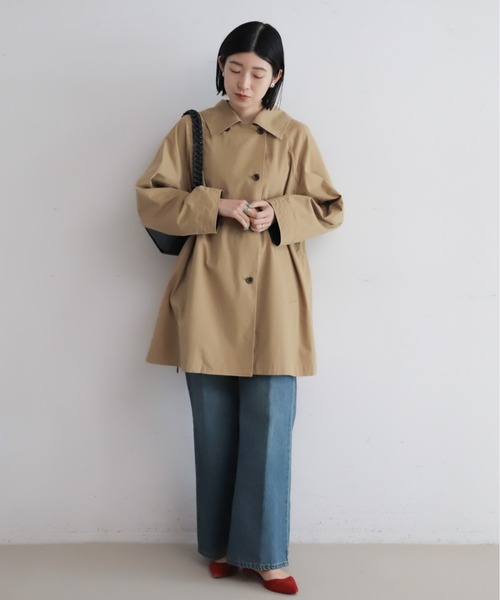 予約】ハイカウントツイル ダブルショートコート | NOMBRE IMPAIR