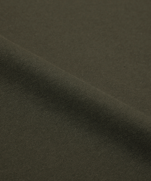 TRILLION(トリリオン)の「Leather Patch Denim Collar Rugby Man-to-Man_Khaki(スウェット・レディース・その他・X-LARGE/LARGE/MEDIUM)」の10枚目の写真