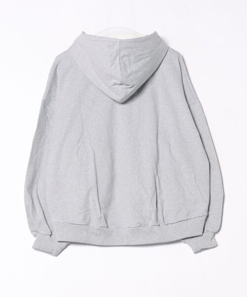 WORLD WIDE LOVE!(ワールドワイドラブ)の「YOU!!パーカー(パーカー・レディース・ブラック/オフホワイト/トップグレー・1)」の15枚目の写真